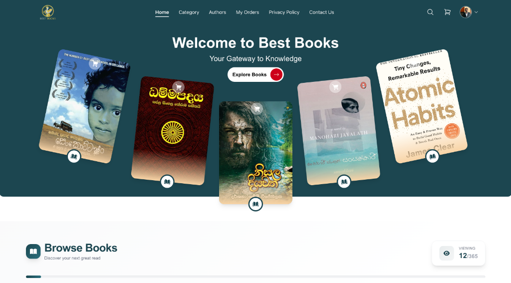 Mobile App Interface